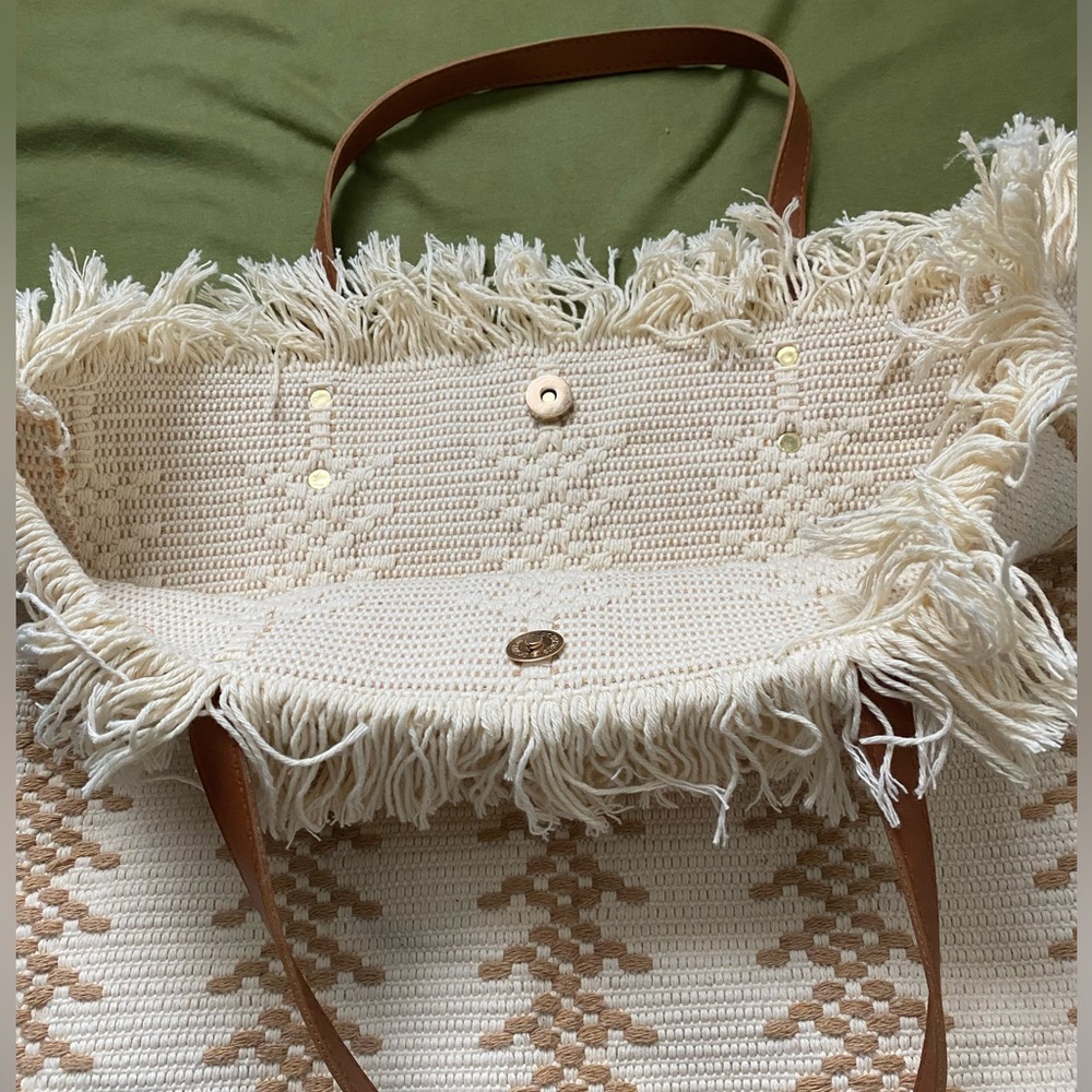 LULLA COLLECTION | Spring Summer Fringe Tote - Picture 8 of 10